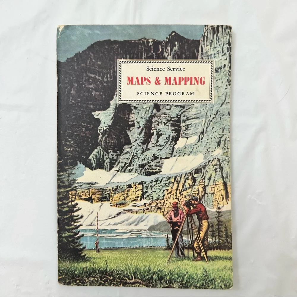 Maps & Mapping Program Book Vintage 1966, By Ben Butterfield